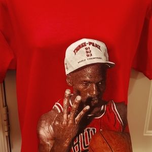 Men Authentic Michael Jordan Shirt